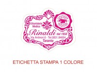 Etichette adesive per erboristerie, cosmetica, cosmesi (mm 38X31)  (cod.27M )